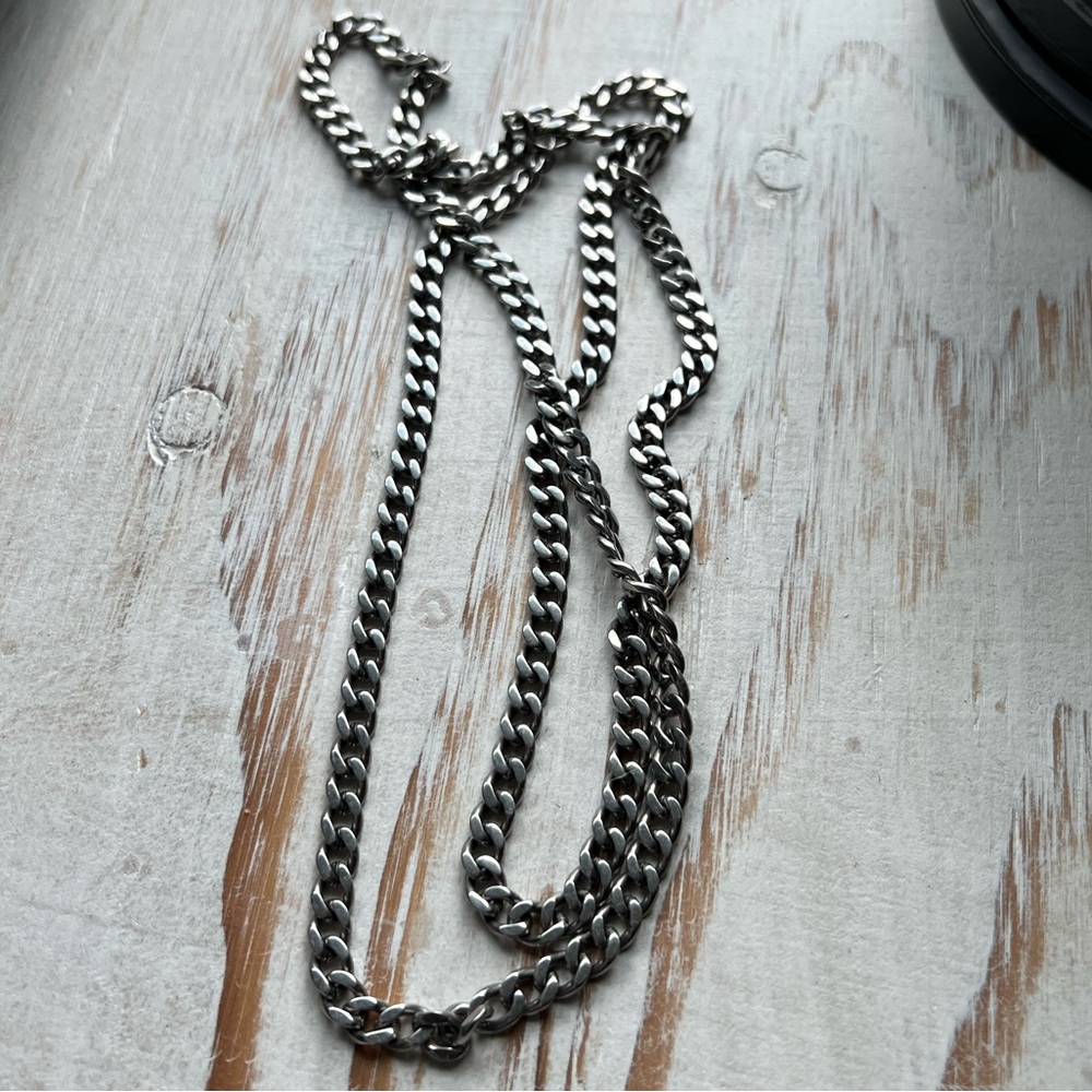 Stainless Steel Cuban Link Necklace